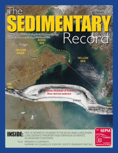 fate of sediments delivered to the sea by asian large rivers