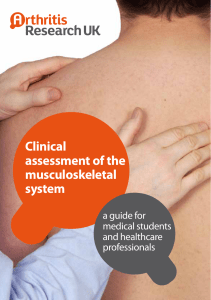 Clinical assessment of the musculoskeletal system