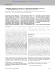 Synergistic induction of apoptosis by simultaneous disruption of the