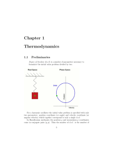Chapter 1 Thermodynamics