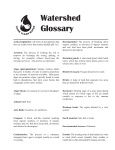 Watershed Glossary