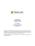Tributary Capital Management, LLC