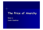 Price of Anarchy