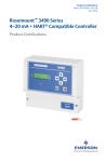 Rosemount™ 3490 Series 4–20 mA + HART® Compatible Controller