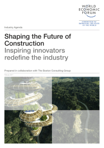 Shaping the Future of Construction Inspiring innovators redefine