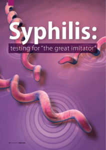 Syphilis - bpac NZ