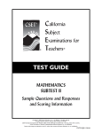 CSET 2 Release questions