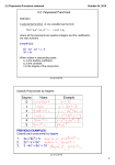 10-04 NOTES Characteristics of Polynomial Functions and Evaluate