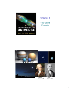 Chapter 8 The Giant Planets