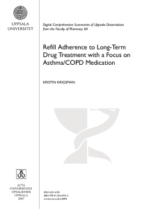 Refill Adherence to Long-Term Drug Treatment with a