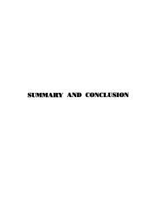 11_summary and conclusion