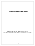 Basics of Demand and Supply