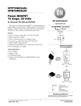 NTP75N03L09, NTB75N03L09 Power MOSFET 75 Amps