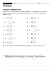 Unit 5-12 Compare Expressions