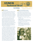 Technical brief no. 4, 2007 - Program in International and