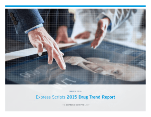 Express Scripts 2015 Drug Trend Report