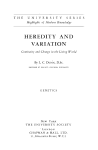 heredity and variation