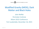 Which is it: Dark Matter or Modified Gravity?