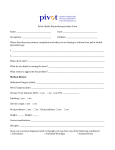 Pelvic Health Physiotherapy Intake Form Name: Date: