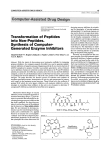 Transformation of Peptides into Non-Peptides