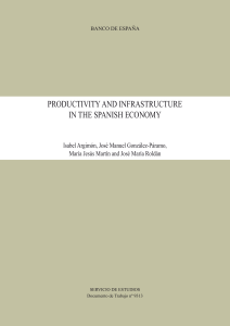Productivity and infrastructure in the Spanish