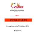 social studies - Georgia Standards