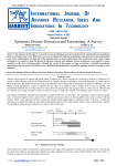 Epidemic Disease Detection and Forecasting: A Survey