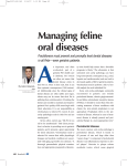 Managing feline oral diseases