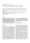 Glucose transporter gene expression in early mouse