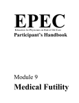 Medical Futility - EndLink-Resource for End of Life Care Education