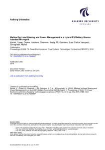 Method for Load Sharing and Power - VBN