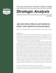 Strategic Analysis, January 2006 - Levy Economics Institute of Bard