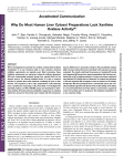 Accelerated Communication Why Do Most Human Liver Cytosol