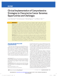 Clinical Implementation of Comprehensive