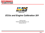 ECUs and Engine Calibration 201