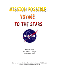 Mission Possible: Voyage to the Stars