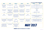 Monthly Maths – MAY 2017