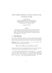 Skew-Tsankov algebraic curvature tensors in the Lorentzian setting