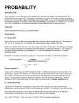 Probability Lab