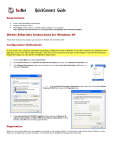 Wired (Ethernet) Instructions for Windows XP