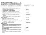 9a 1. ensemble 2. entice 3. entomb 4. entomology 5. entreat 6