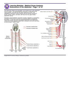 Medical Gross Anatomy - University of Michigan