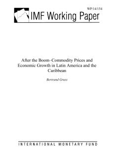 After the Boom–Commodity Prices and Economic Growth in