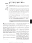 Reduced-Distortion Diffusion MRI of the Craniovertebral Junction