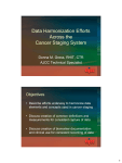 Data Harmonization Efforts Across the Cancer Staging System