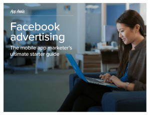 Facebook advertising