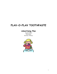 FLAV-O-FLAV TOOTHPASTE - Angela Shelton`s Homepage