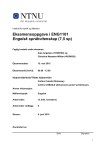 Eksamensoppgave i ENG1101 Engelsk språkvitenskap (7,5