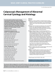 Colposcopic Management of Abnormal Cervical Cytology