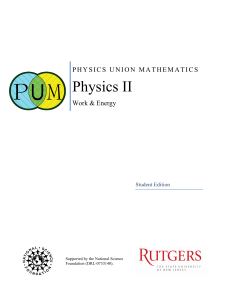 Physics II Energy2014